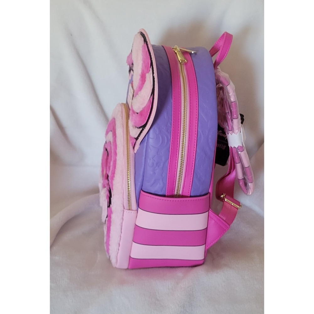 Loungefly Disney Alice In Wonderland Chesire cat backpack - Picture 6 of 9